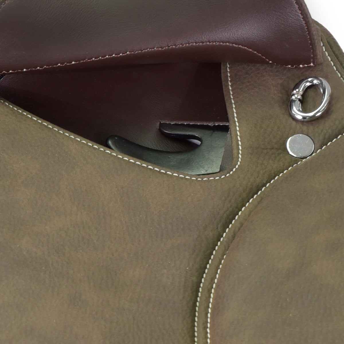 Status E2 Close contact jump saddle - Brown