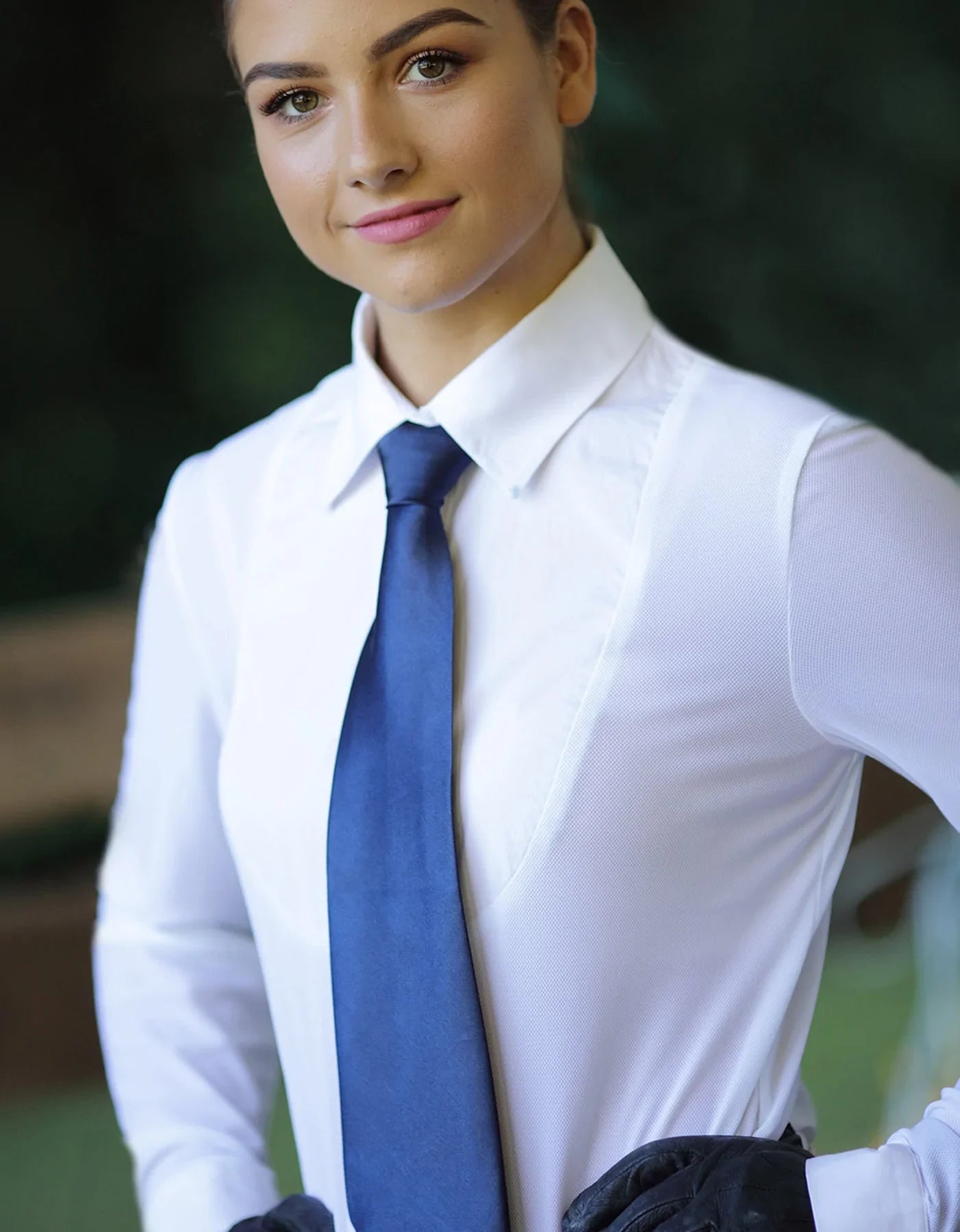 Long sleeve show shirt - Blue Ribbon