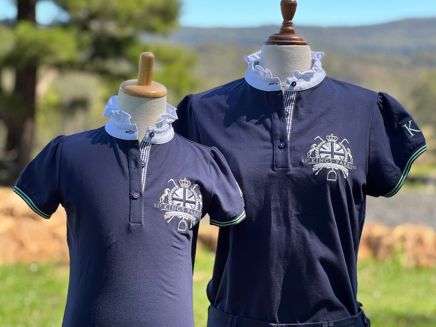 KPEC Ruffle Neck Polo Shirt