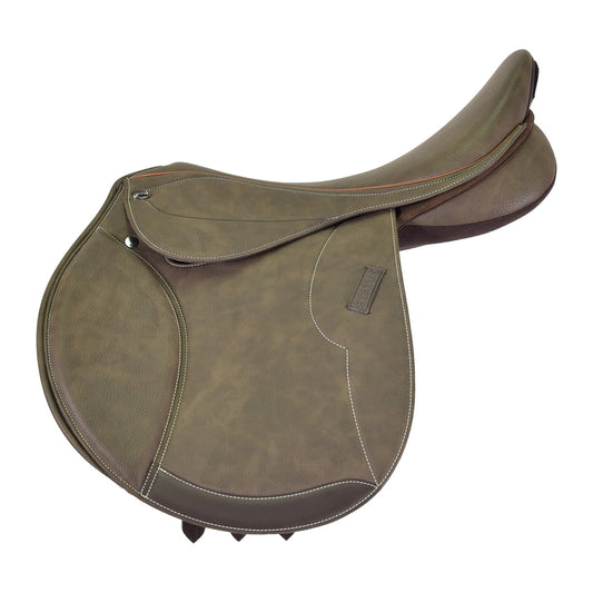 Status E2 Close contact jump saddle - Brown