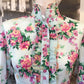 Floral Ruffle Blouse