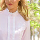 Long Sleeve Ruffle Shirt - Ladies