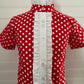 Polka Dot Ruffle Shirt