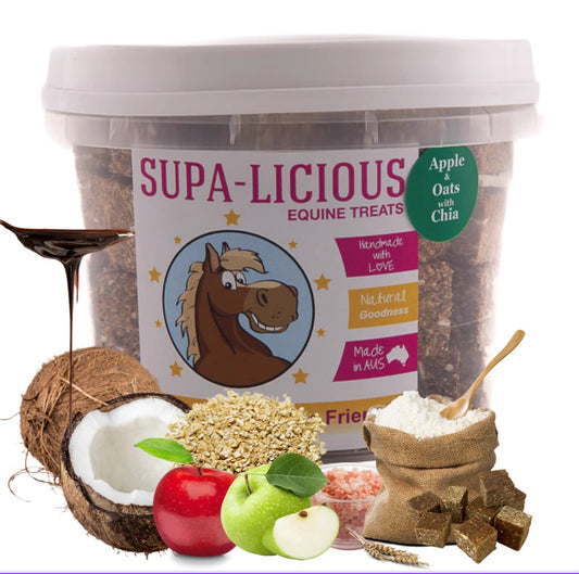 Horse Treats - Apple and Oats with Chia