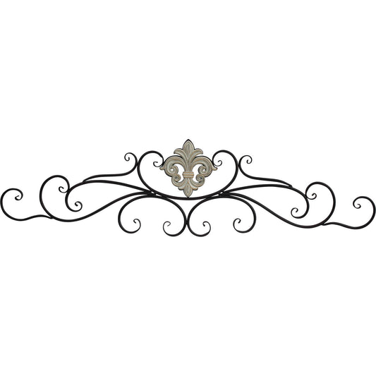 Wall Plaque Fleur De Lys