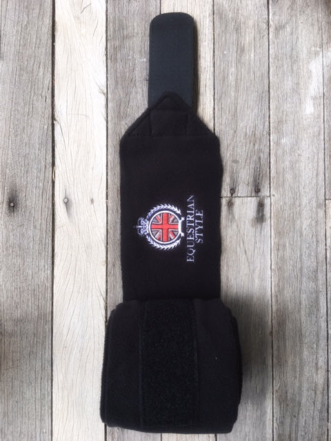 ES Fleece bandages - Black